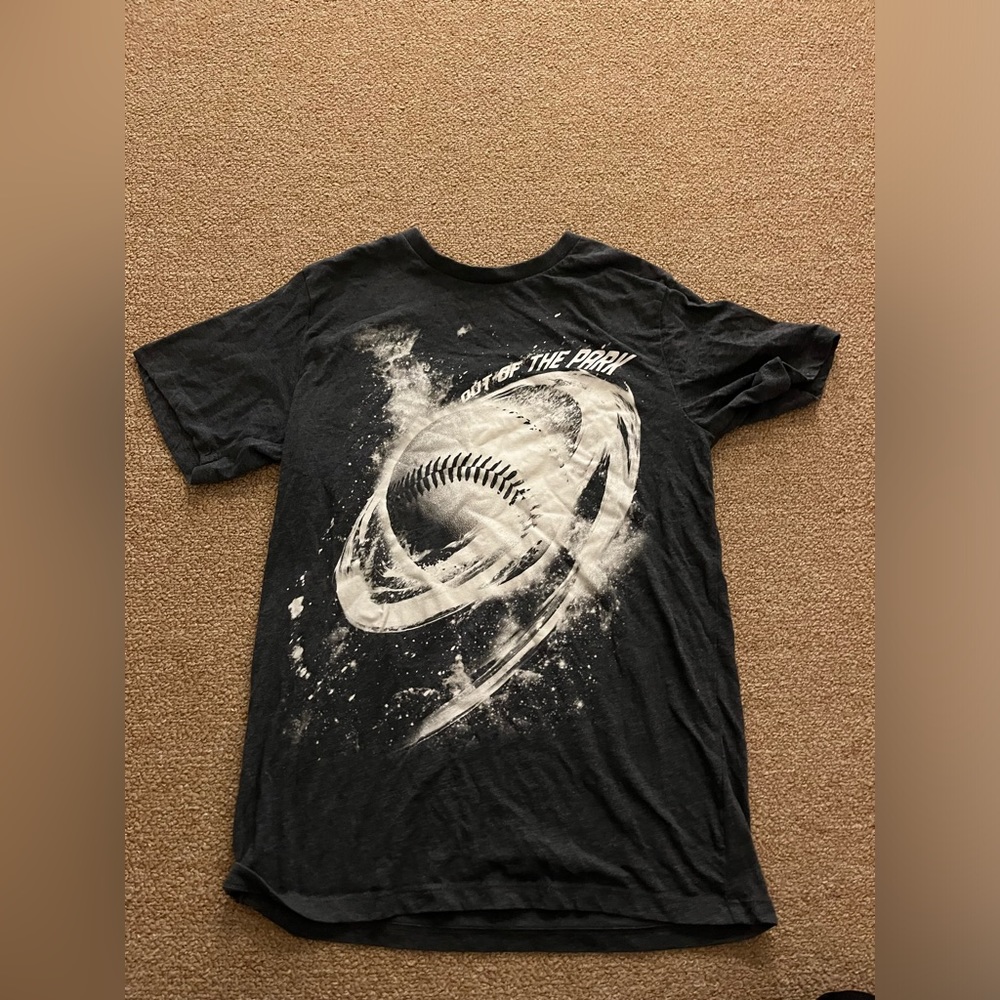Youth Black Baseball Shirt